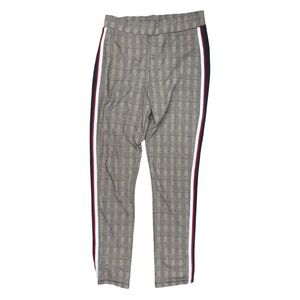 Zara Houndstooth Stretch Pants Basic Collection Size Large